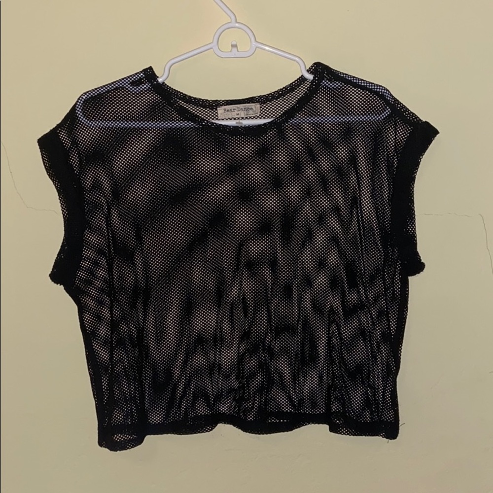 Mesh Crop Top